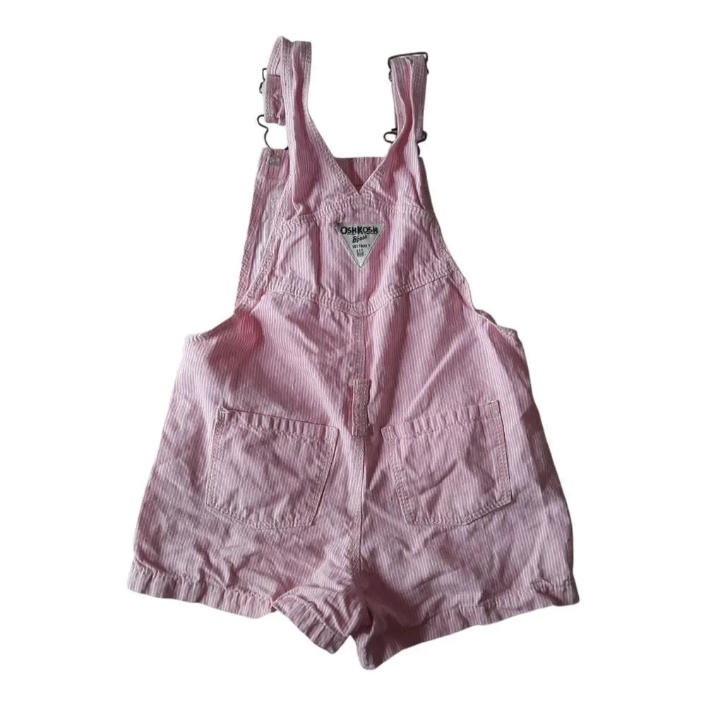 OshKosh B'gosh Pink Overalls with Adjustable Straps